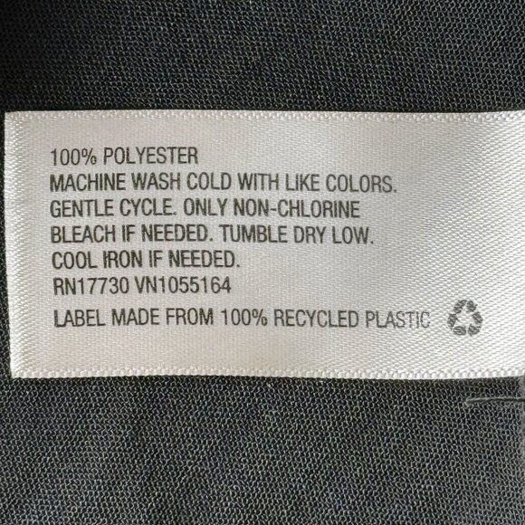 A NEW DAY SLIP DRESS CHIC BLACK SIDE SLITS SMALL - Picture 6 of 7